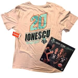 Sabrina Ionescu NY Liberty WNBA Bundle XL Shirt 2026 Calendar NWT